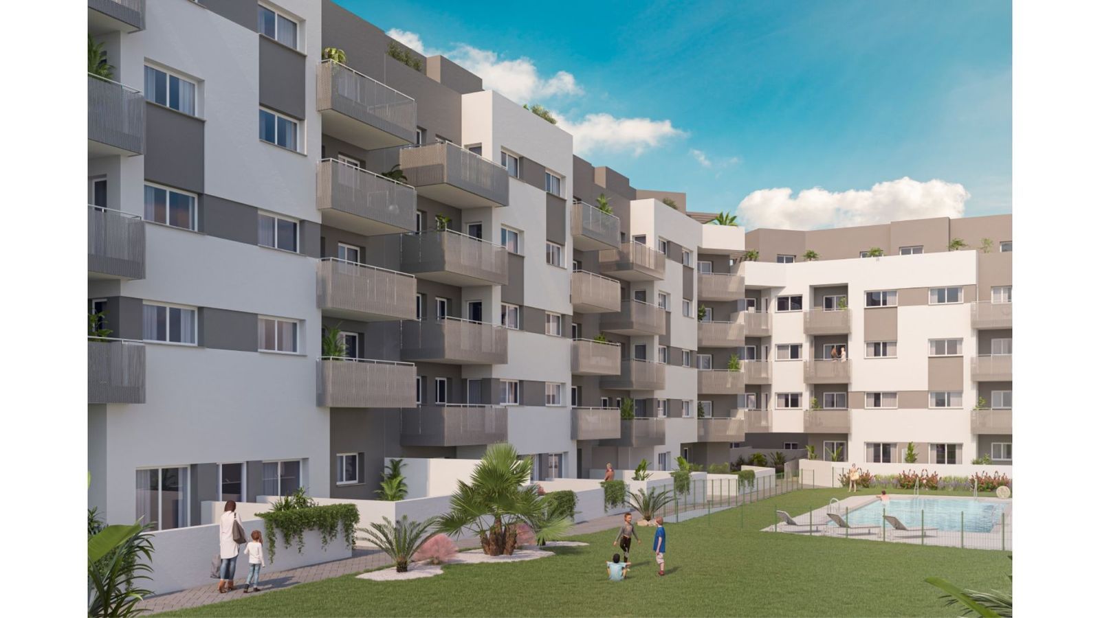 1 Bed Middle Floor Apartment in Torre del Mar in Torre del Mar — Appartement